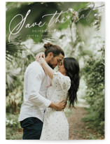 Kiawah Foil-Pressed Save The Date Cards