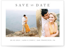 Euls Foil-Pressed Save The Date Cards