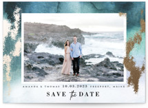 Forever Love Foil-Pressed Save The Date Cards