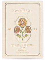 Foil-Pressed Save the Date Cards