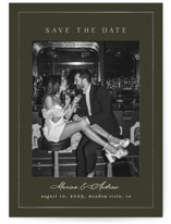Refined Foil-Pressed Save The Date Cards
