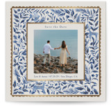 Peaceful Foil-Pressed Save The Date Cards