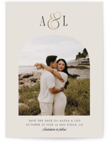 Skye Foil-Pressed Save The Date Cards