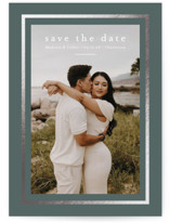 Dulcet Foil-Pressed Save The Date Cards