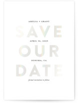 Seven Gloss-Press®  Save The Date Cards