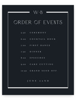 Schedule Signs