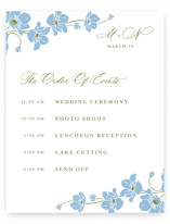 Anemones Schedule Signs