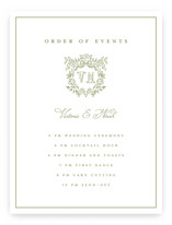 Crestino Schedule Signs