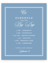 Posh Schedule Signs
