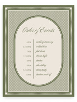 Literary Schedule Signs
