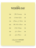 The Eternal Schedule Signs