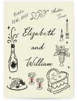 Save the Date Petite Cards