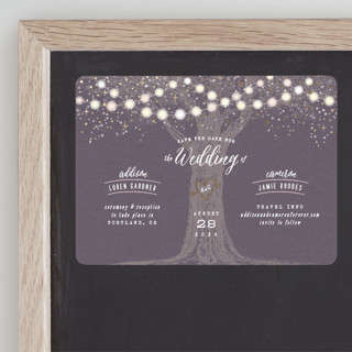 Garden Lights Foil-Pressed Save the Date Magnets