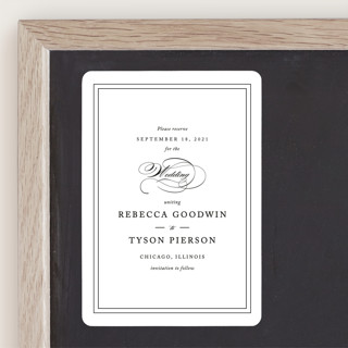 Eloquence Save The Date Magnets