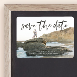 Scripted Save The Date Magnets