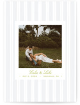 Letterpress Save the Date Photo Mount Cards