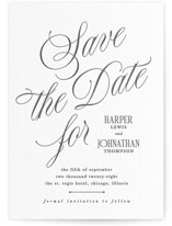 Letterpress Save the Date Cards