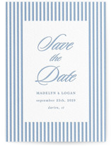 Catamaran Letterpress Save the Date Cards