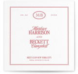 Letterpress Save the Date Cards