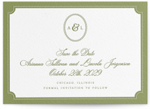 Darcy Letterpress Save the Date Cards