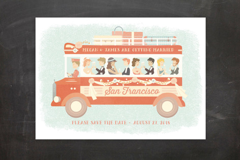 Destination Wedding Save The Date Postcards
