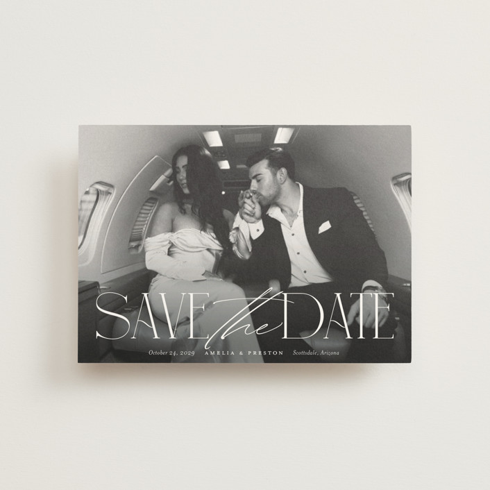 Stacked class Save The Date Postcards by Jessica Williams | Minted