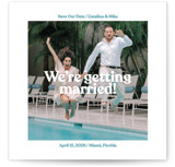 Take the Plunge Save The Date Cards