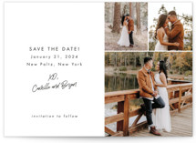 Signed and Sealed Save The Date Cards