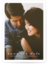 Script Frame Save The Date Cards