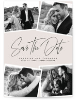 Our collage Save The Date Cards