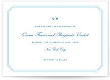 Brasserie Save The Date Cards