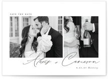 Simple Two Save The Date Cards