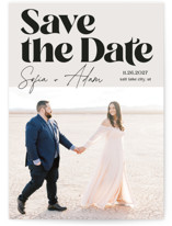 Fun colors Save The Date Cards