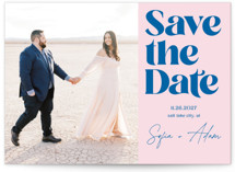 Fun colors Save The Date Cards