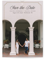 Notched Up Save The Date Cards