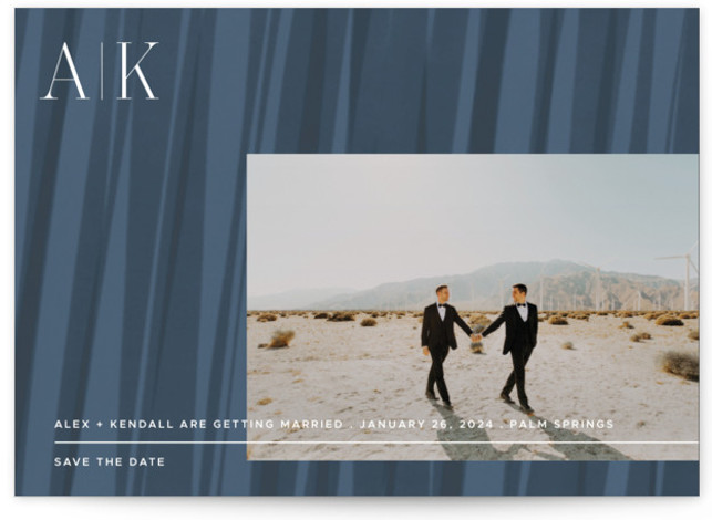 Initially Yours Save The Date Cards