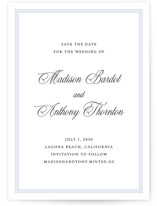 Triple Border Save The Date Cards