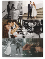 Modern Collage Save The Date Cards