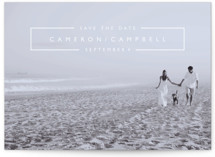 Mag Spread Save The Date Cards