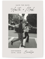 Moment in Time Save The Date Cards