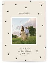 Polka Dots Save The Date Cards