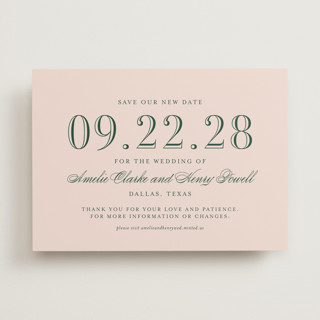 Hepburn Save The Date Cards