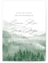 Over the mountains Save The Date Cards