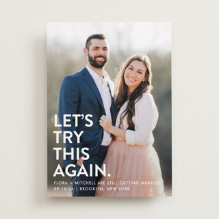 Let's I Do This Photo Save The Date Cards