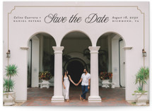 Notched Up Save The Date Cards