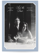 Notched Save The Date Cards
