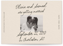 Written in Love Save The Date Cards