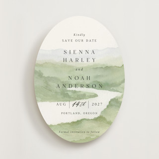 The Vow Save The Date Cards