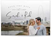 arc and scrawl Save The Date Cards