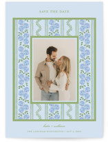 Hydrangea Vines Save The Date Cards
